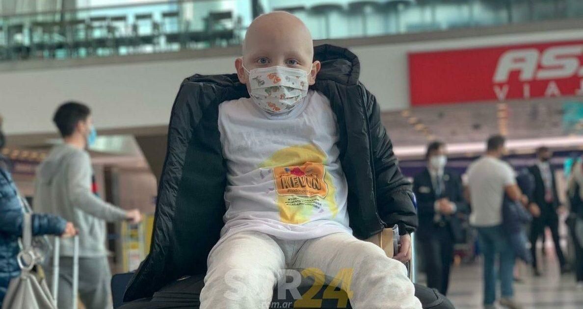 Kevin viajará esta tarde rumbo a Barcelona para continuar su tratamiento