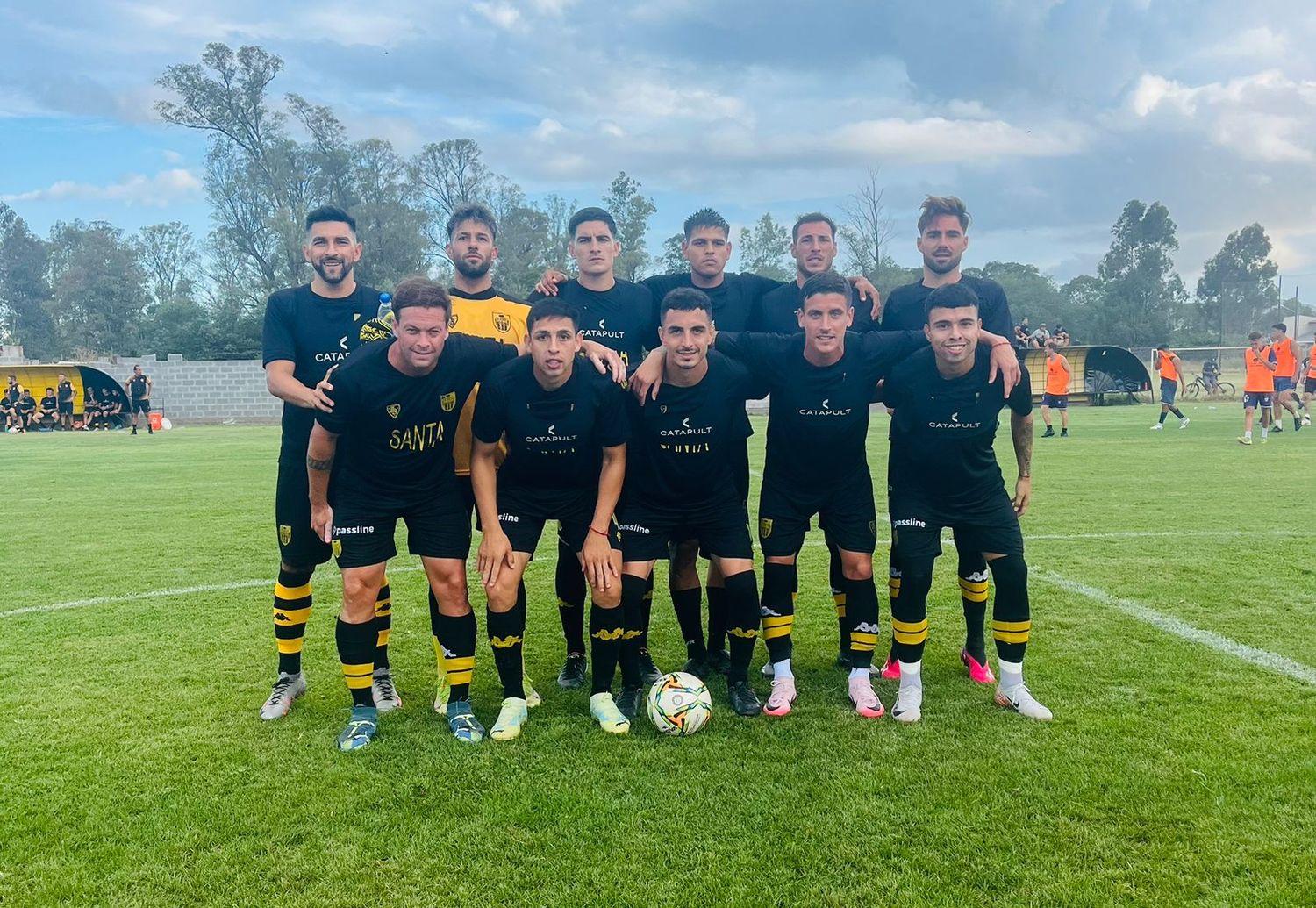 Santamarina y otro ensayo para ir buscando el equipo