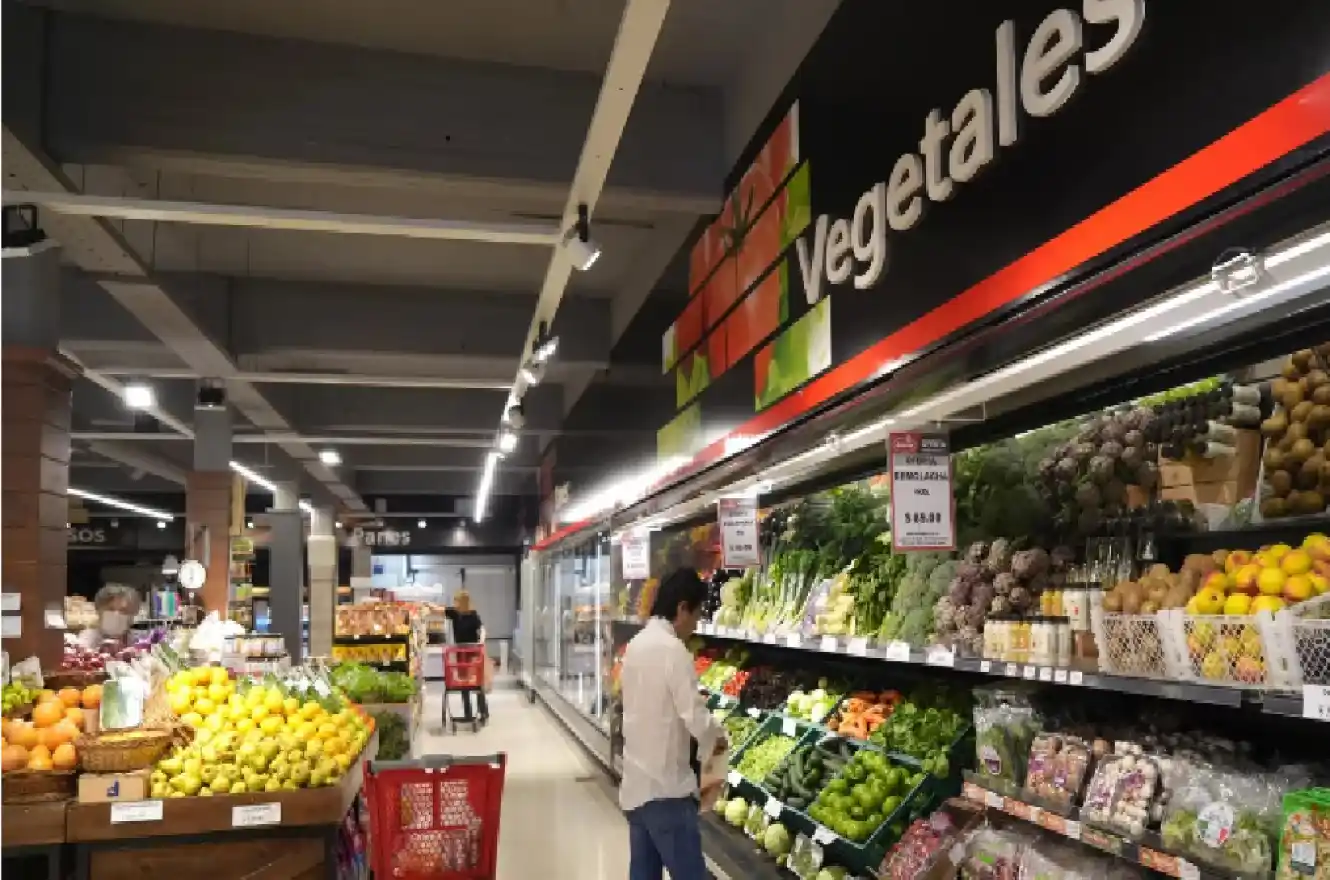 Argentina quedó en el cuarto puesto de países con más inflación en alimentos