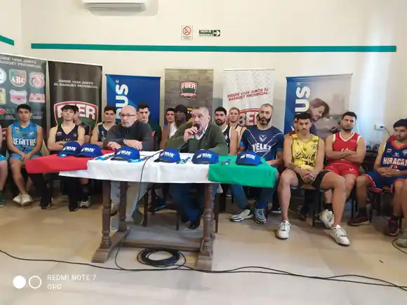 Presentación de la Liga Provincial Masculina de Mayores “40 Años” de Básquetbol en Entre Ríos