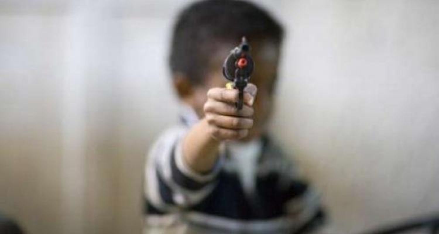Chicos con armas, un problema que crece