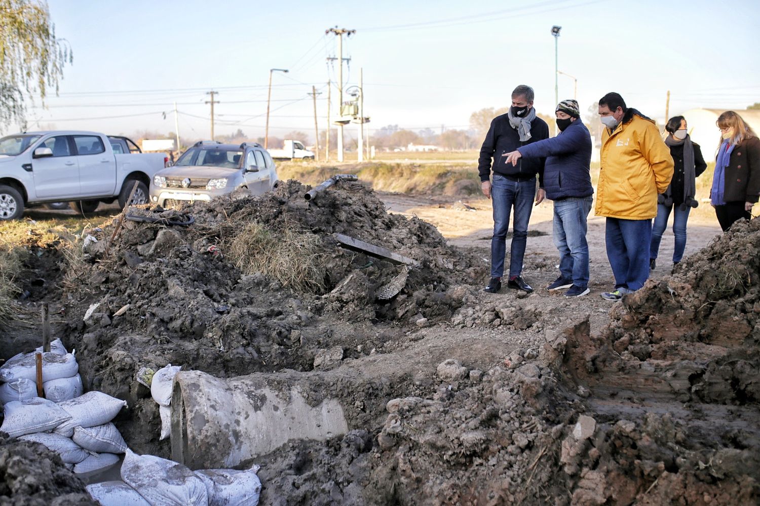 En seis meses, la Municipalidad limpió más de 32 mil metros de desagües pluviales