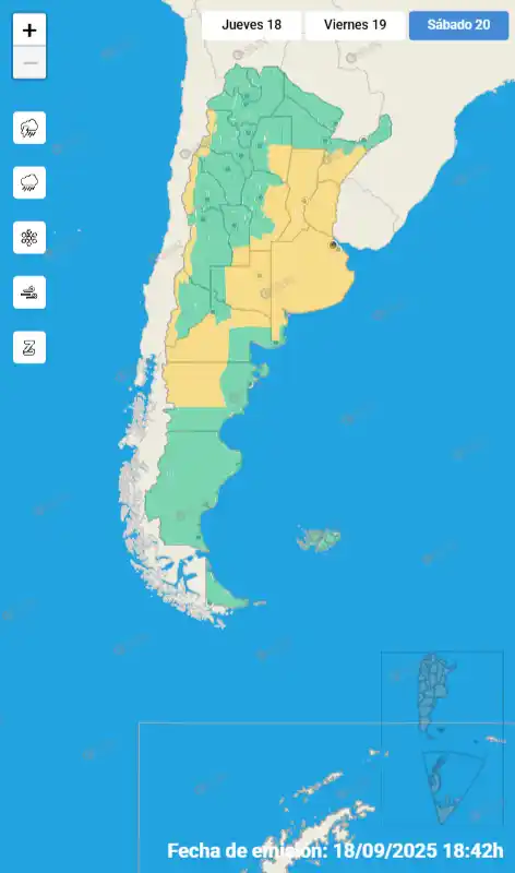 mapa alerta