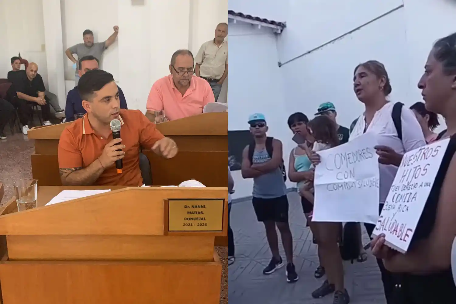Berisso: denuncian que alumnos "comieron gusanos" y la UCR presentó un pedido de informes contra Cagliardi