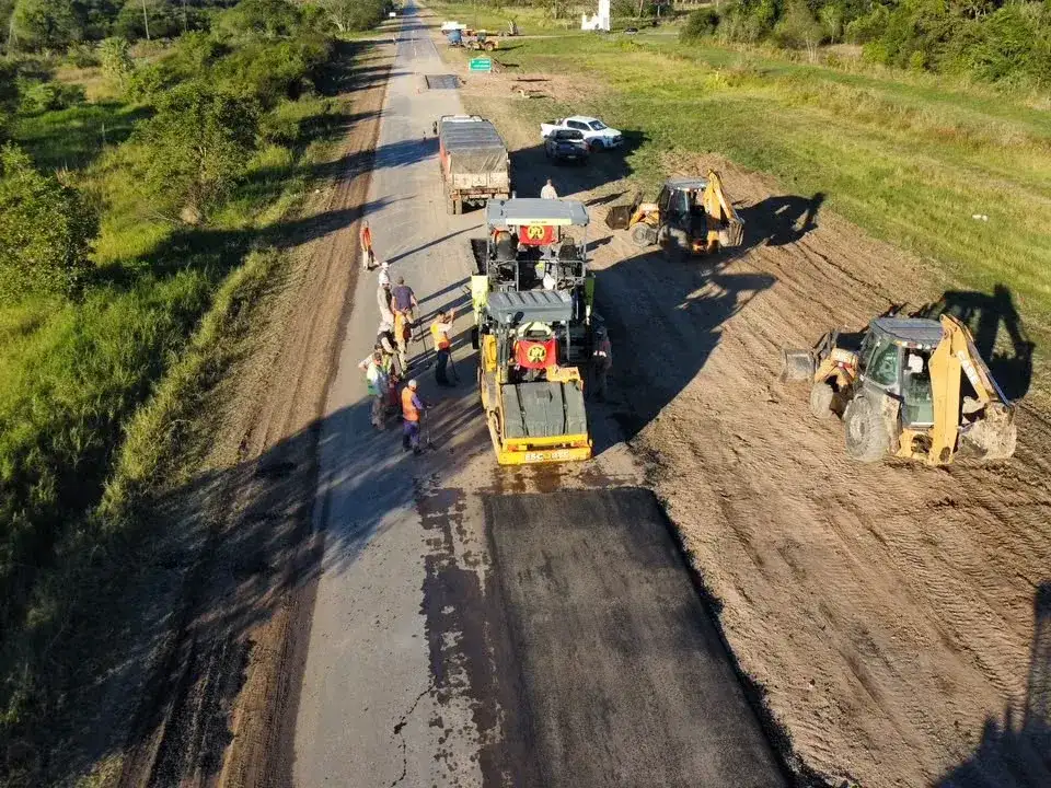 Caffa aseguró que, a pesar del desfinanciamiento nacional, “Formosa prosigue con su plan de obras públicas provinciales”