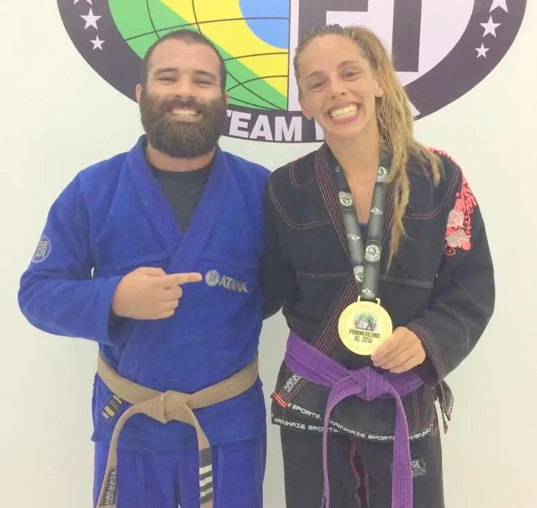 Campeona en Panamericano de jiu jitsu en Río de Janeiro
