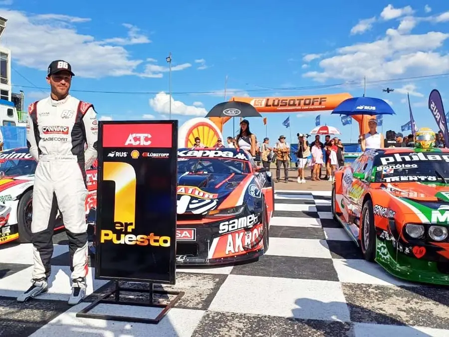 Canapino logró la pole en la clasificación del TC en Viedma. Castellano tercero