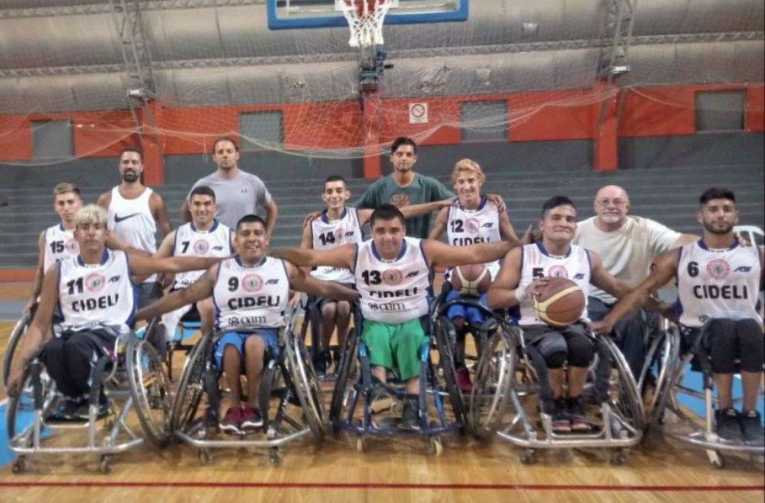 Básquet Adaptado: CiDeLi fue segundo en la primera semifinal