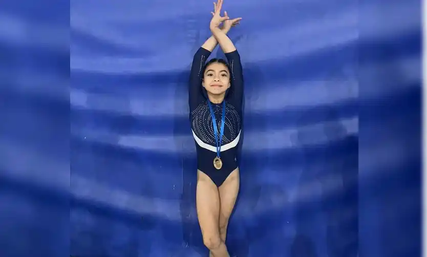 Joven derquina se consagró campeona nacional de Gimnasia Artística