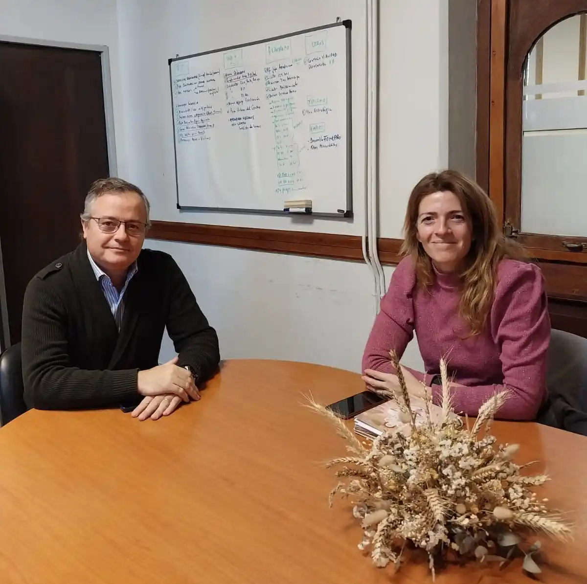 Cecilia Chipulina y Guillermo Rossotti