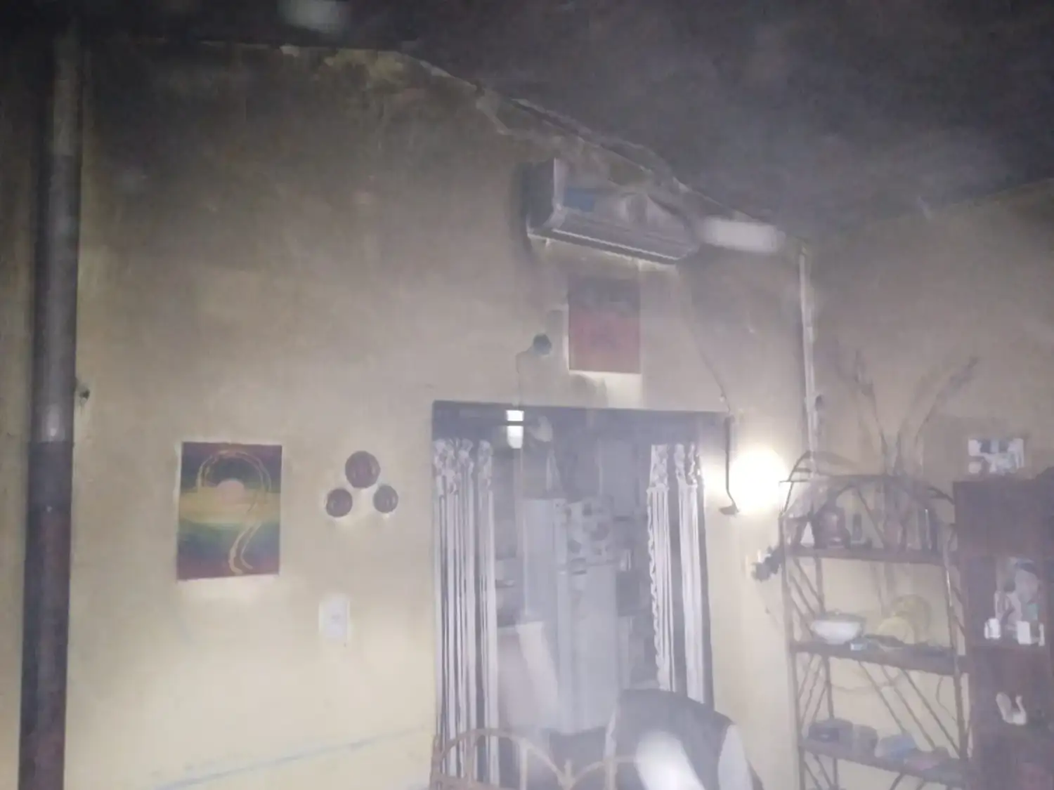 moto incendiada morteros - 3
