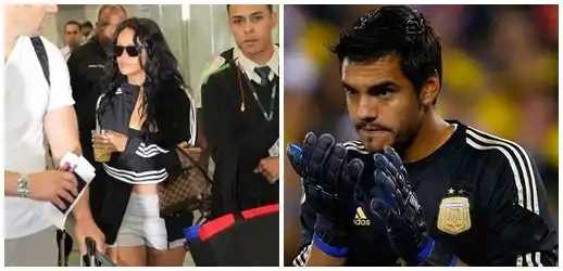 Rihanna ya está en Brasil y sueña su semana con Romero