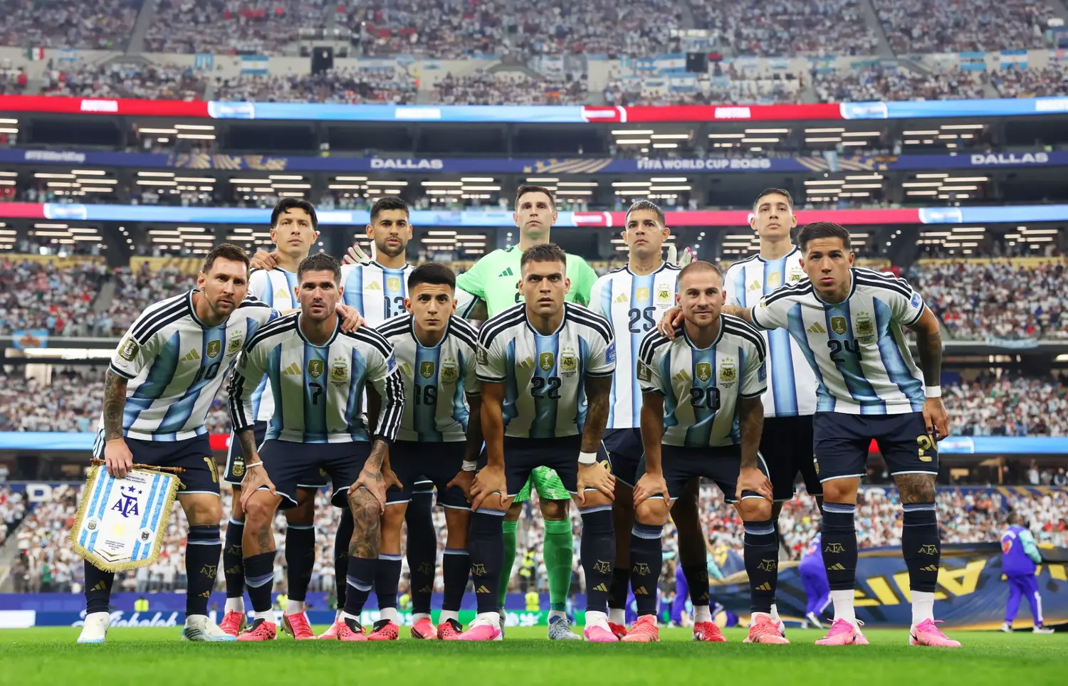 Argentina clasifica a 16avos