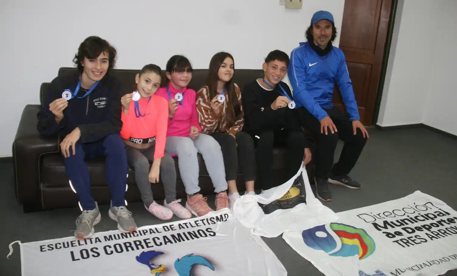Atletismo: alumnos de la Escuela Municipal brillaron con medallas provinciales