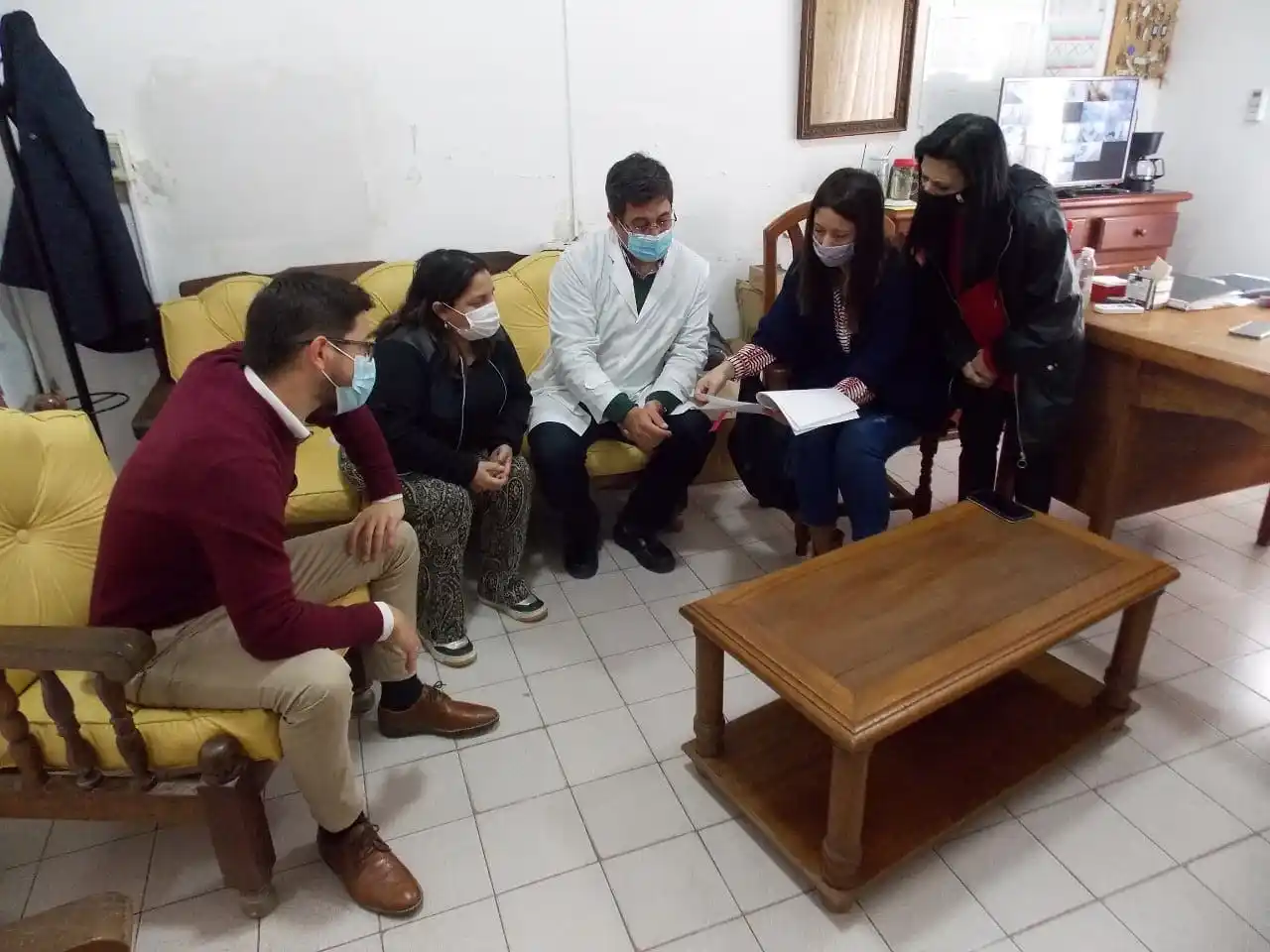 Rubattino y concejales se reunieron con Jáuregui