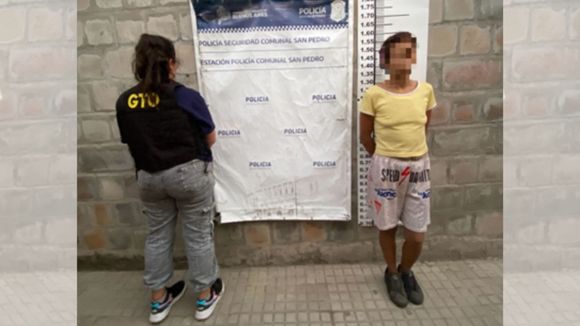 Una mujer con pedido de captura quedó detenida por una orden judicial