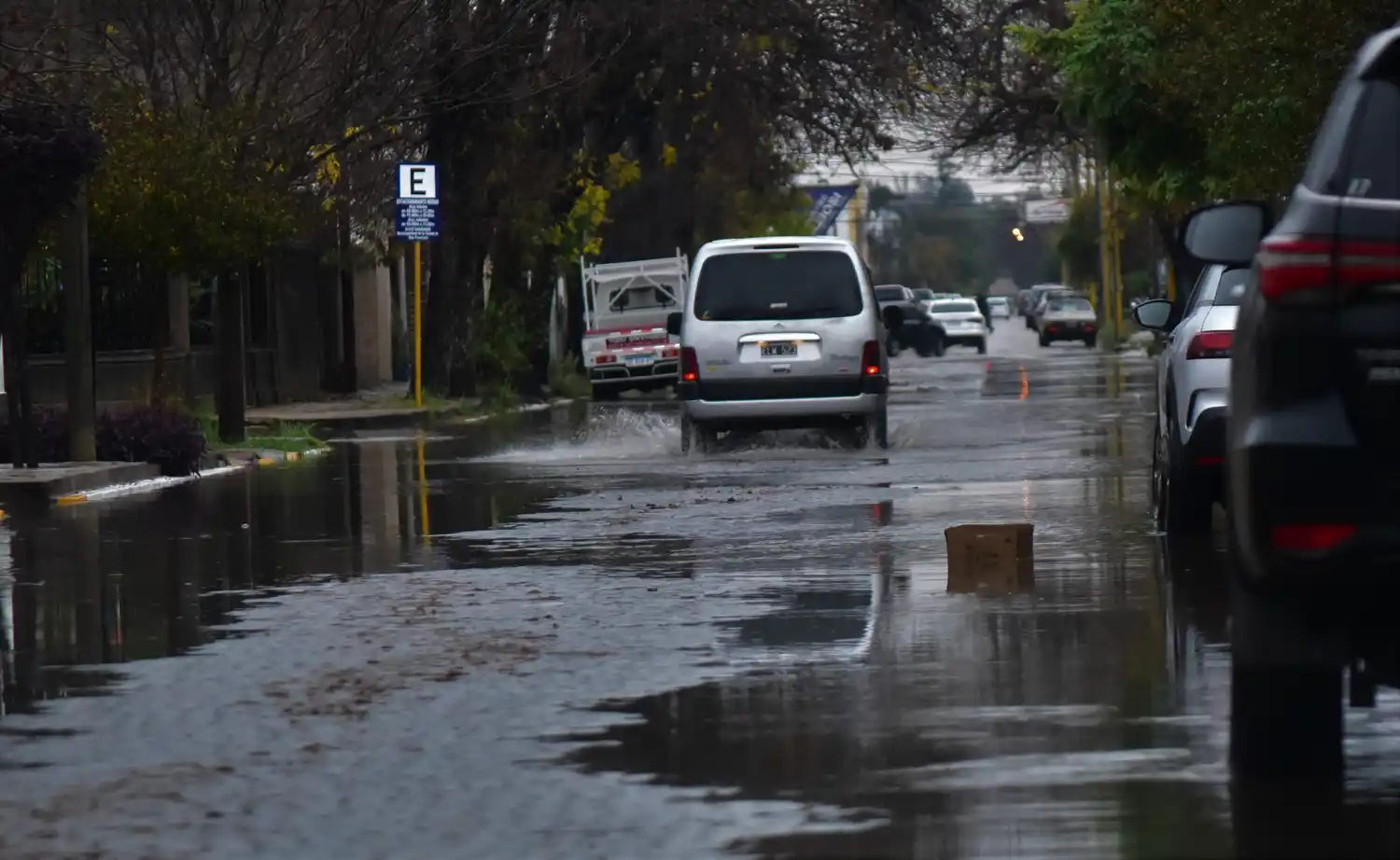 Martes lluvioso en la ciudad.
