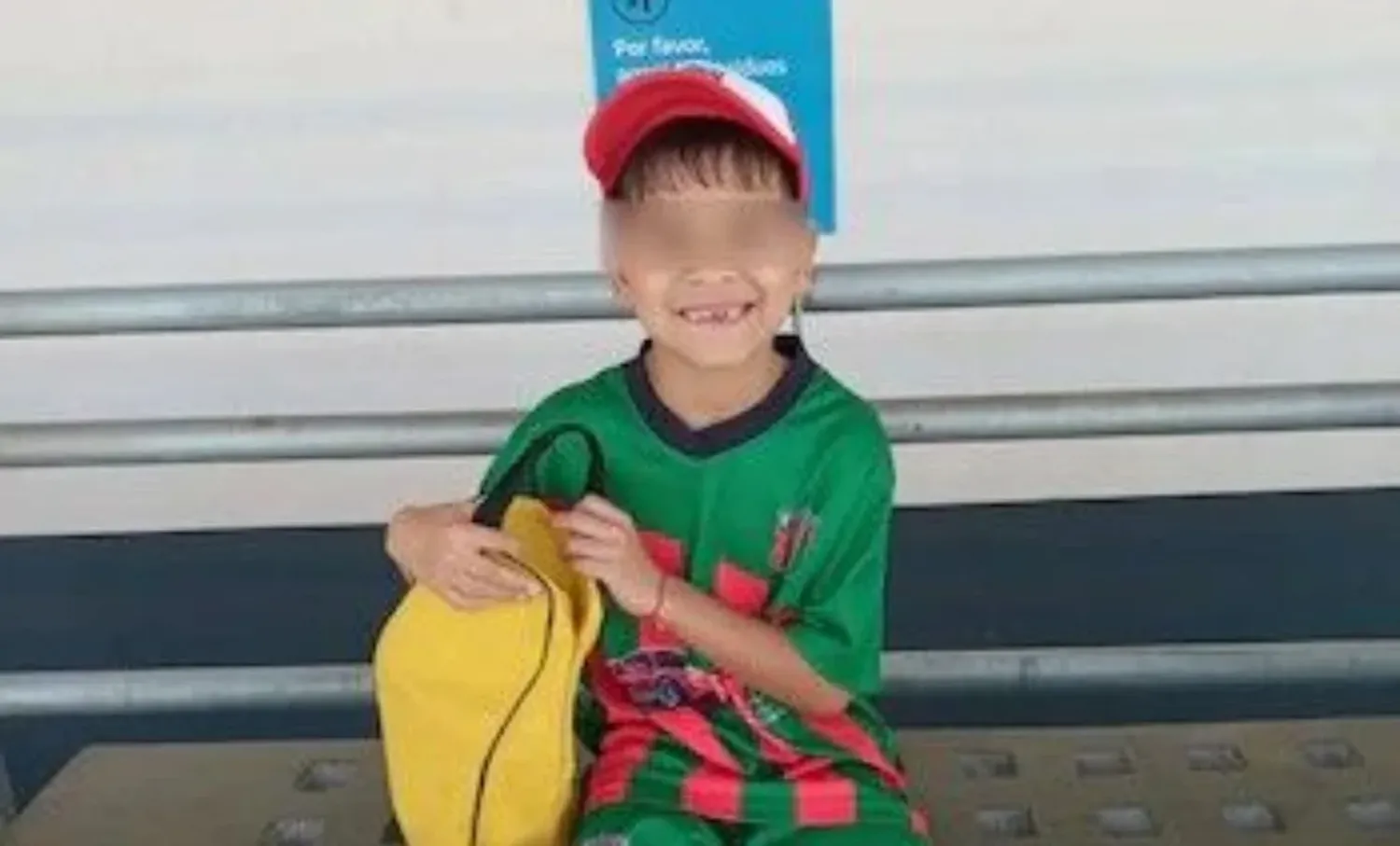Thiago Correa tenía 7 años