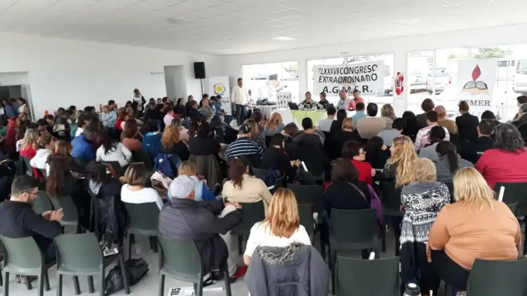 Agmer aceptó la propuesta de aumento salarial del gobierno