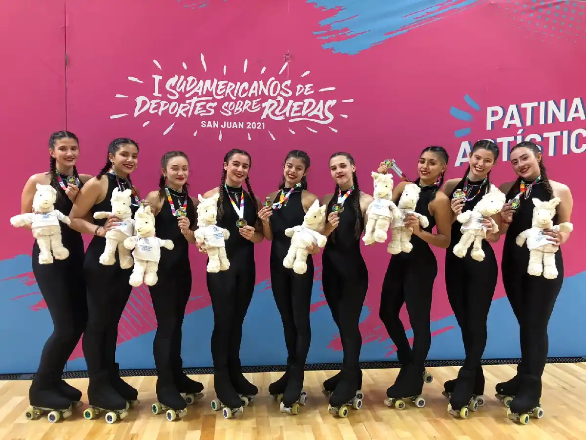 Campeonas sudamericanas en la calle 