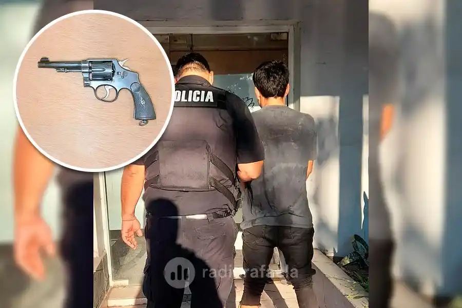 Disturbios y disparos en Rafaela: tres personas heridas y un detenido por tenencia de arma de fuego