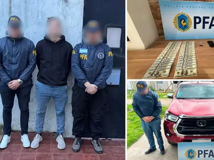 Siete integrantes de la banda fueron detenidos.