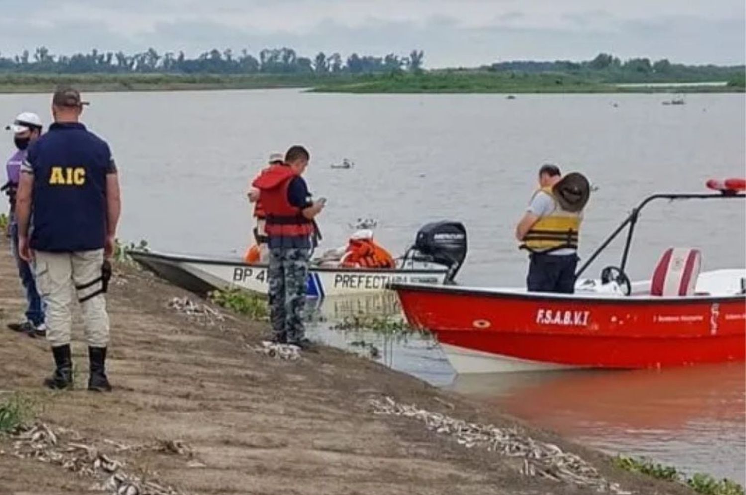 Hallaron muerto al joven que cayó al río Coronda