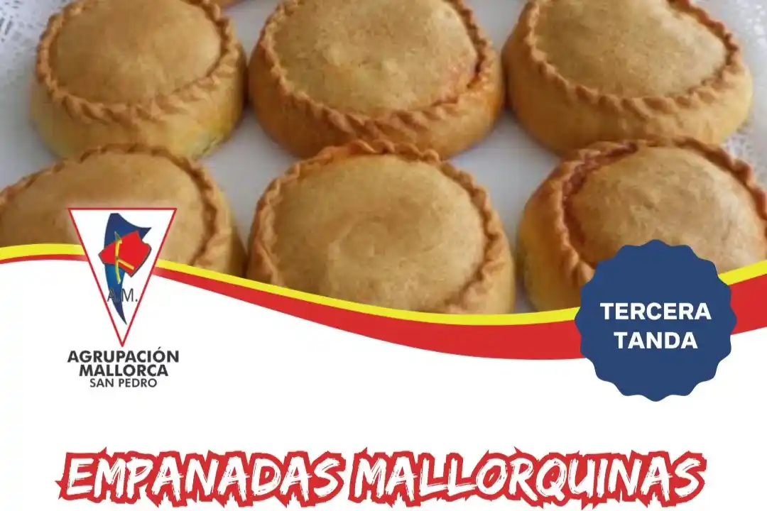 Están rellenas de carne de cerdo, pollo, panceta y sobrasada.