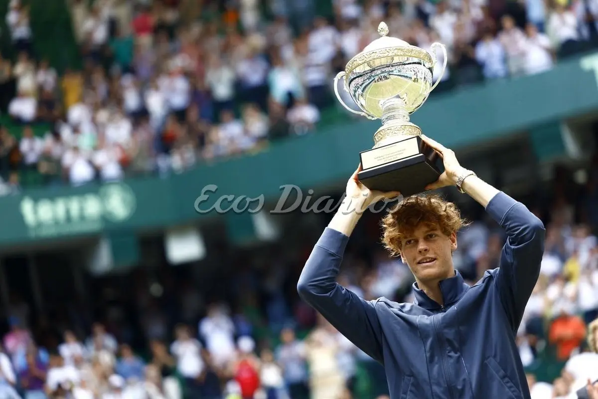 Jannik Sinner campeón en Halle