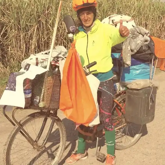 Teresita Cardoso unió nuevamente Gualeguay con Salta en un viaje de fe