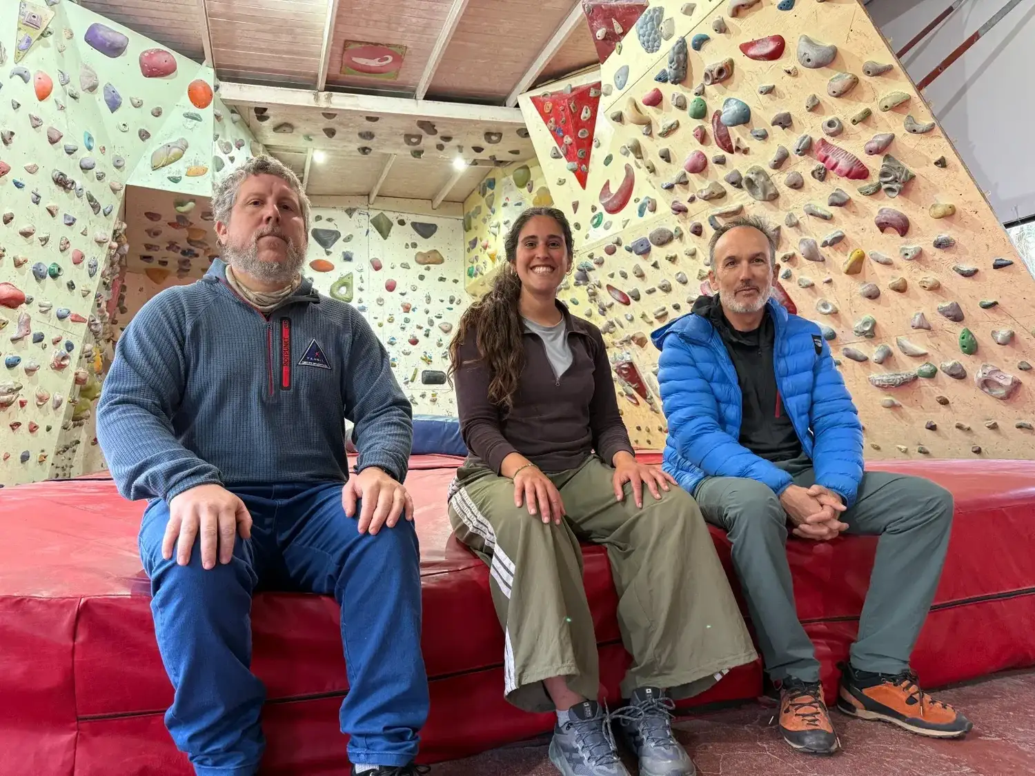 Sebastián Vergara, Juliana Gómez Ardito y Pablo López Larsen.