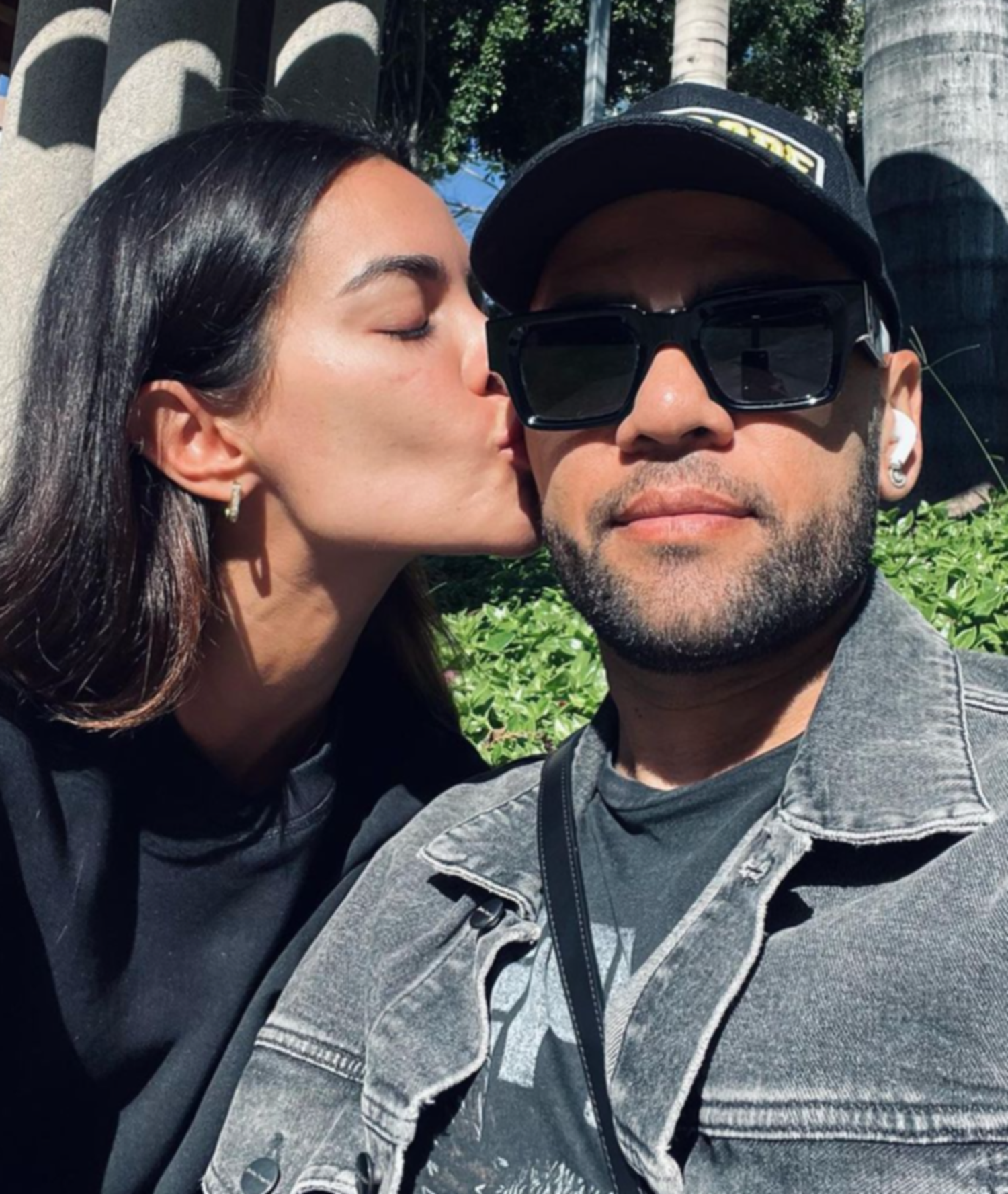 Dani Alves volvió a estar en pareja con Joana Sanz