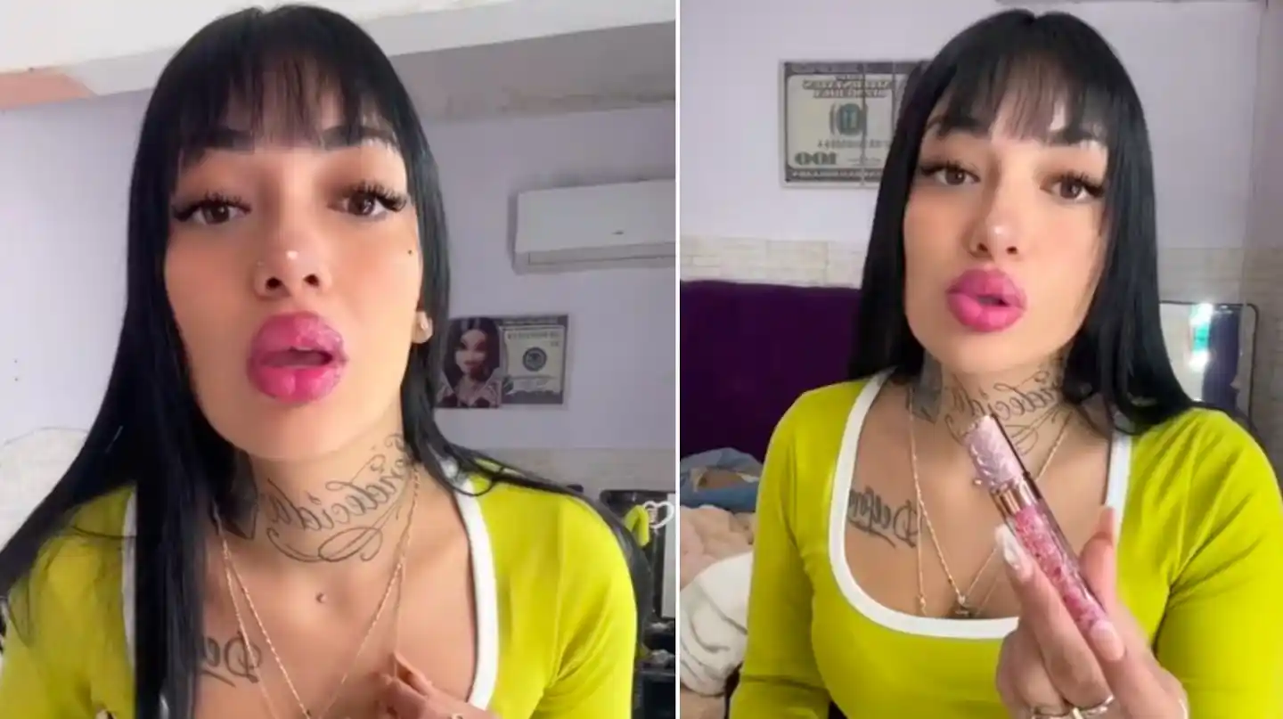 La joven le llevó snaks, alfajores, ropa y maquillajes a su amiga presa. (Foto: captura de video)