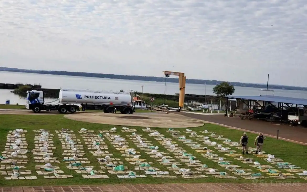 Decomisan 10 toneladas de marihuana en Misiones y Corrientes