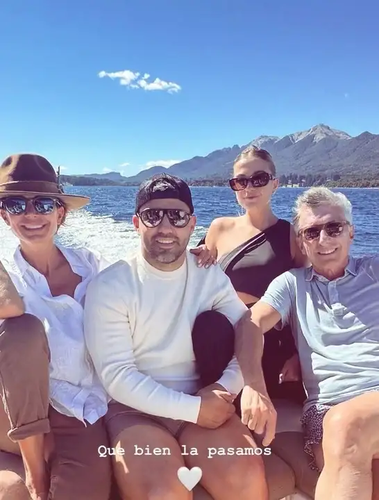Captura de pantalla de la publicación de Juliana Awada.