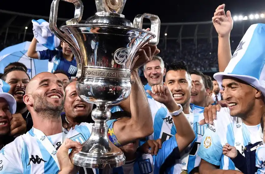 Racing tuvo una increíble fiesta para celebrar el campeonato