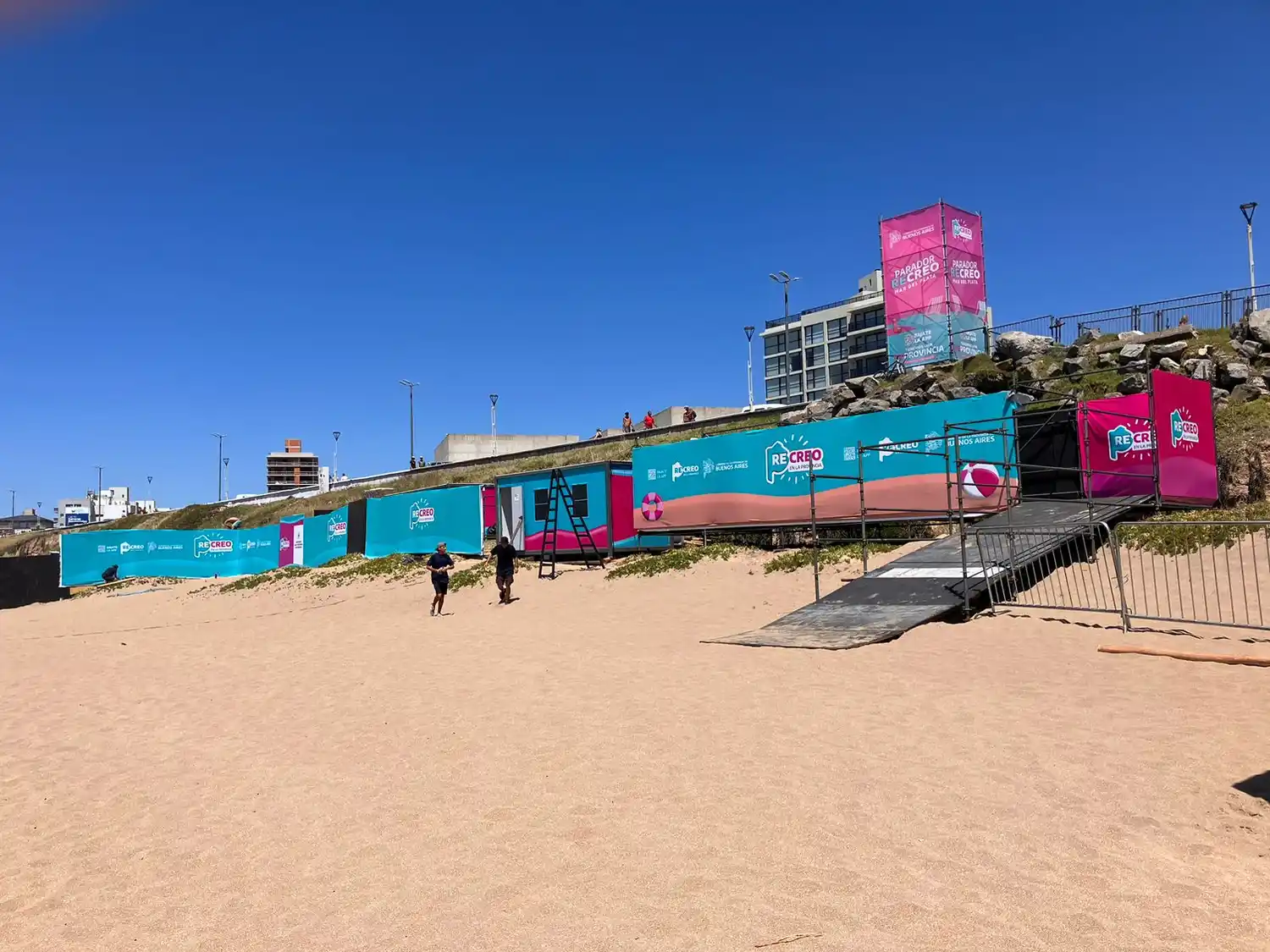 La Provincia inaugura el Parador ReCreo en Mar del Plata