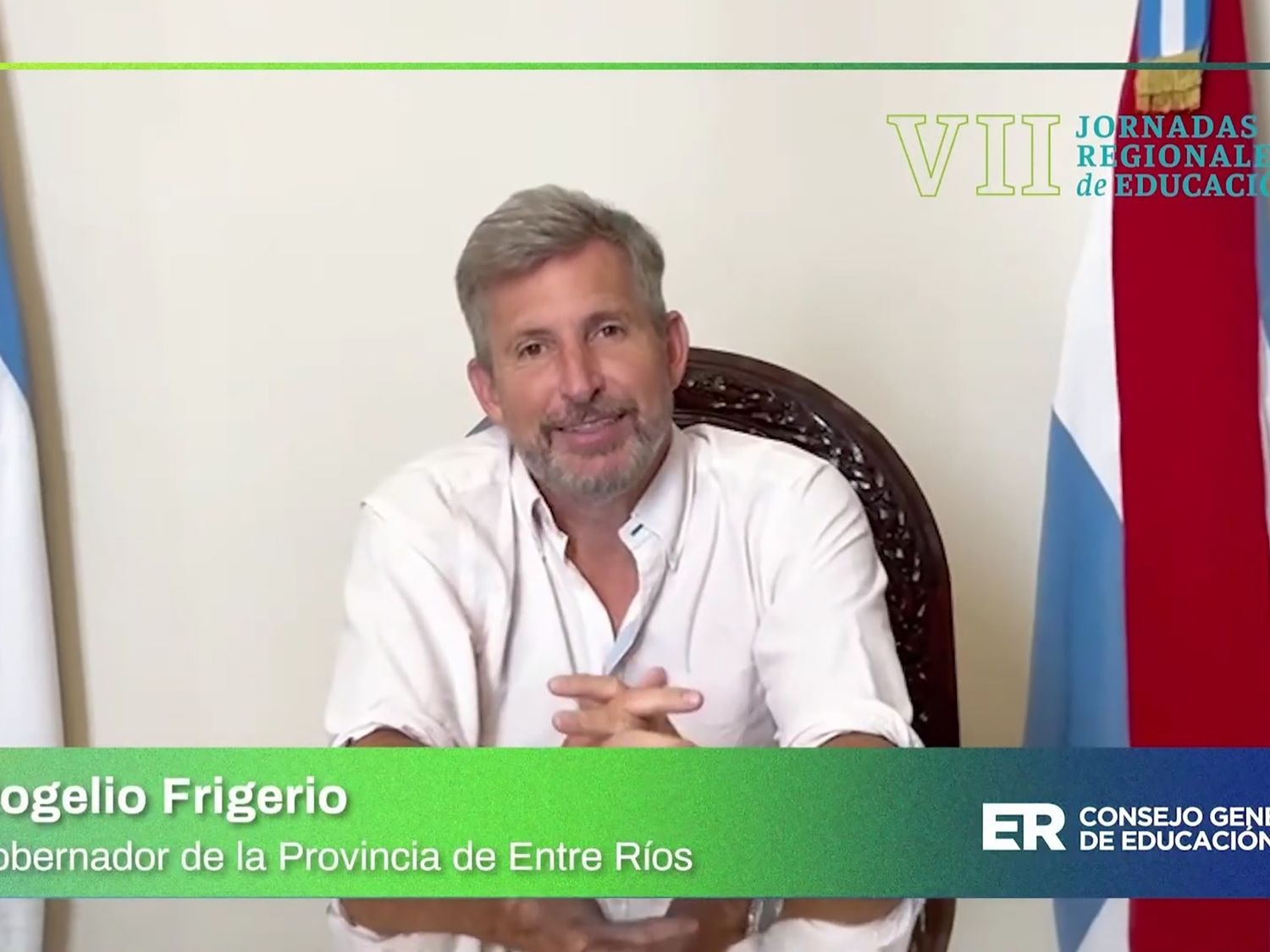 Frigerio convocó a recuperar el liderazgo educativo de Entre Ríos