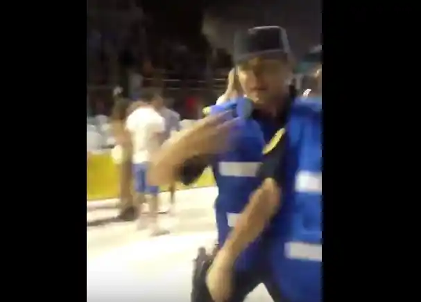 Violencia policial en el Carnaval: golpeado y detenido “por filmar”