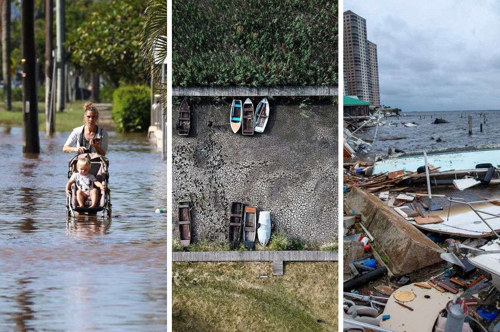 Emergencia climática: ¿cuáles fueron los desastres meteorológicos más costosos de 2022?