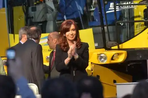 Córdoba: Cristina encabezó acto en nueva planta de Fiat