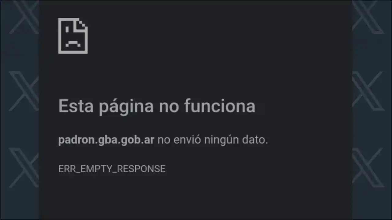 El sitio web de la Junta Electoral bonaerense se encuentra fuera de servicio