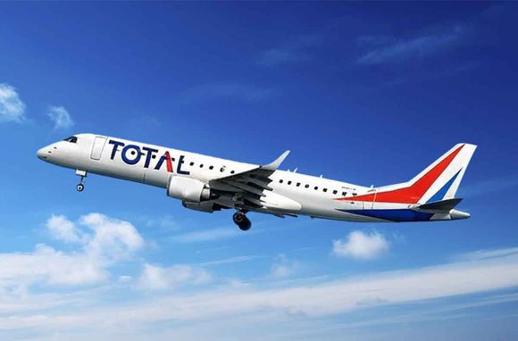 Total amplía su flota con tres aviones Embraer E190