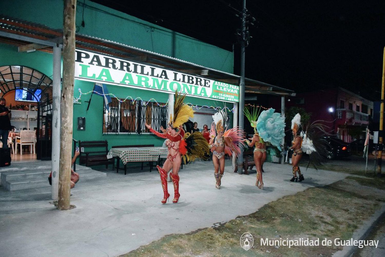 Se realizó la última presentación del "Fin de semana de Carnaval"