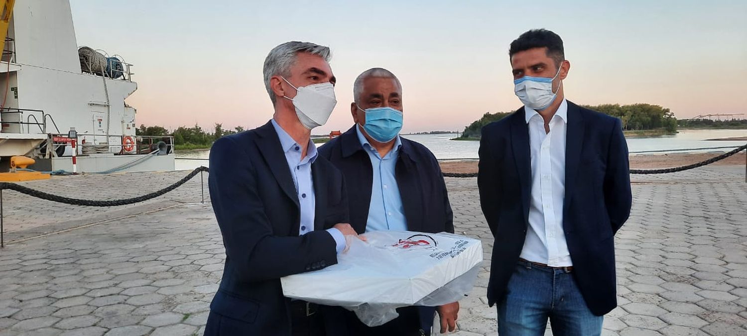 El ministro Meoni anunció inversiones por más de $ 325 millones en obras para el puerto de San Pedro