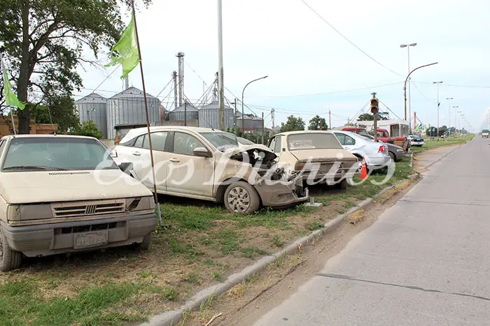Autos secuestrados por meses