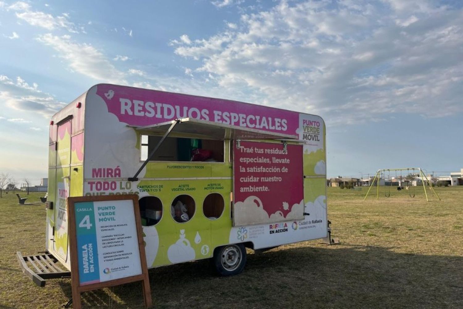 Últimos días del Punto Verde en barrio Los Arces