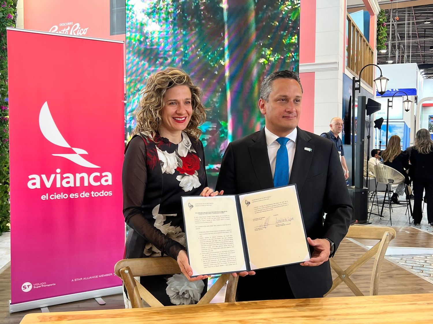 Avianca y la Compañía de Turismo de Puerto Rico refuerzan el puente aéreo entre Colombia y la isla