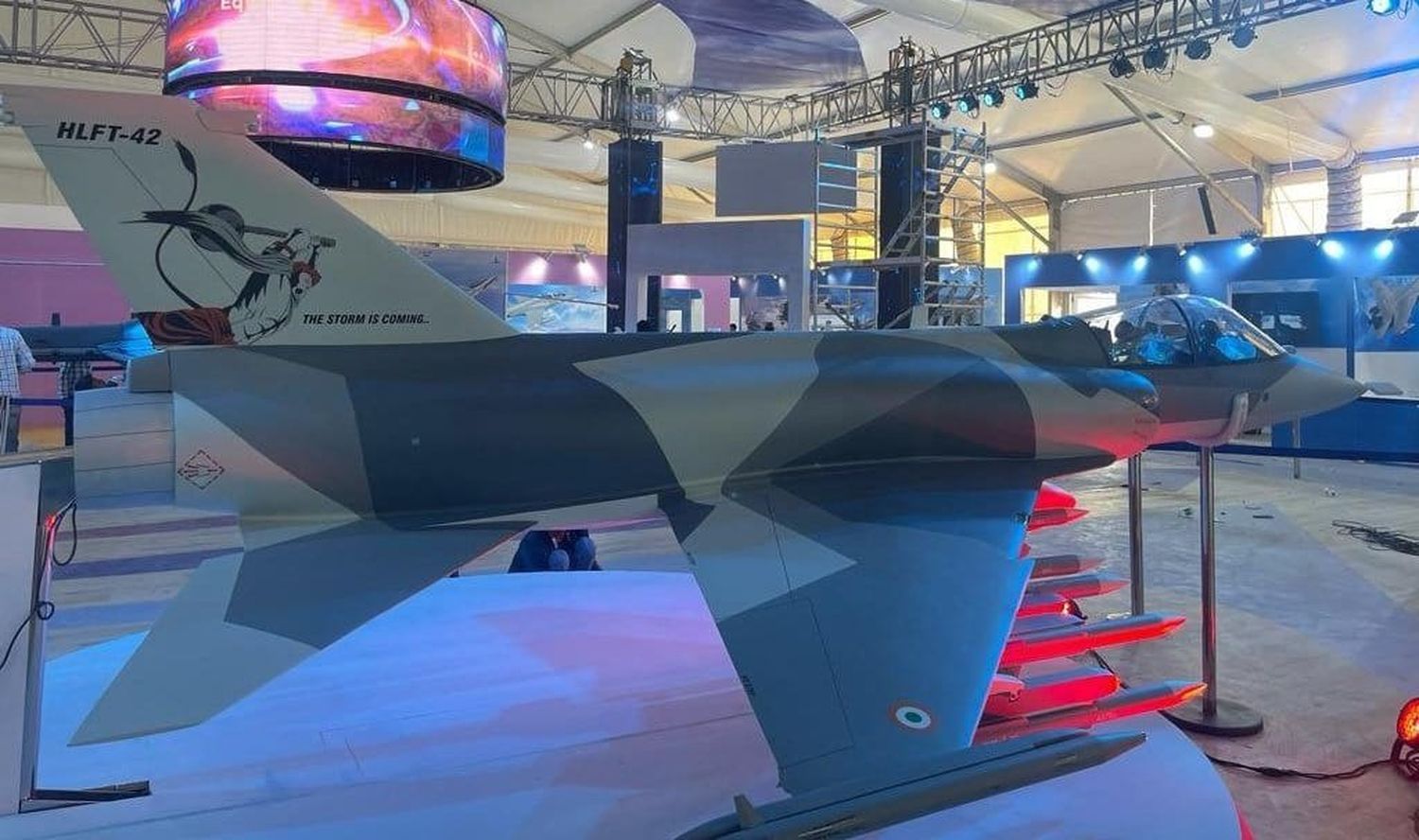 Aero India 2023: HAL unveiled HLFT-42, an advanced supersonic trainer/lightweight fighter