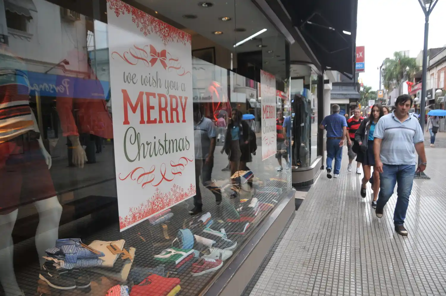 En Navidad, las ventas minoristas cayeron un 9%